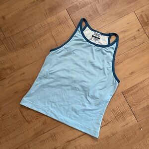 Everlast Sky Blue Tank with Navy Trim
